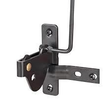 O parafuso preto de prata da porta deslizante do ouro metálico trava o aço ajustável do hardware