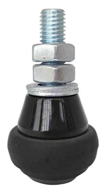 4 rodas de nylon dos rolos da porta para o sistema de hardware 43mm de porta deslizante
