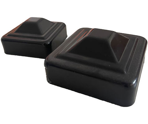 a cerca galvanizada Post Caps 6x6 4x4 de 2 3/8&quot; 2 1/2” pulveriza soldas revestidas dentro de etapa fora 4