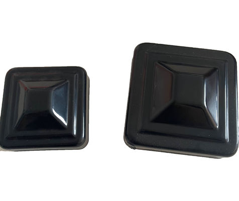 a cerca galvanizada Post Caps 6x6 4x4 de 2 3/8&quot; 2 1/2” pulveriza soldas revestidas dentro de etapa fora 4