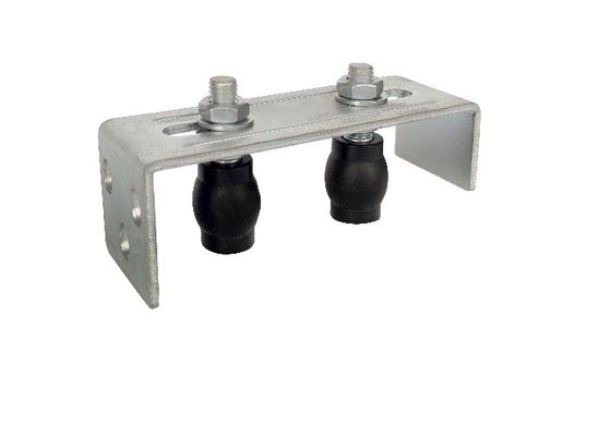 Rolo de guia de nylon de fixação do jogo 30x40 do suporte da porta de deslizamento