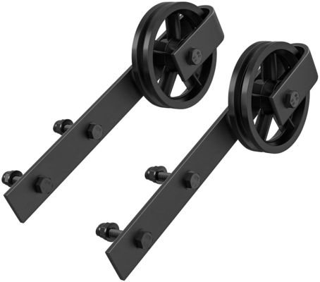 16 ft 12 ft 7' 8' 	Hardware dobro da porta de celeiro do desvio da montagem do teto do hardware da porta do celeiro em linha reta