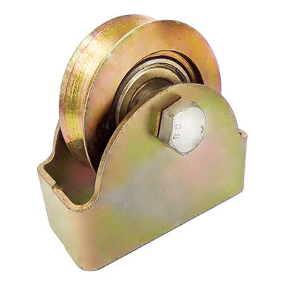 a colocação Y da roda da porta de deslizamento de 80mm sulca o único rolamento com a caixa redonda exterior do apoio