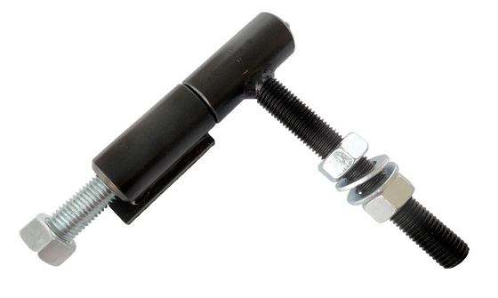 7&quot; de fecho automático a solda de aço nas dobradiças do tambor aparafusam por muito tempo o pó de aço revestiram preto