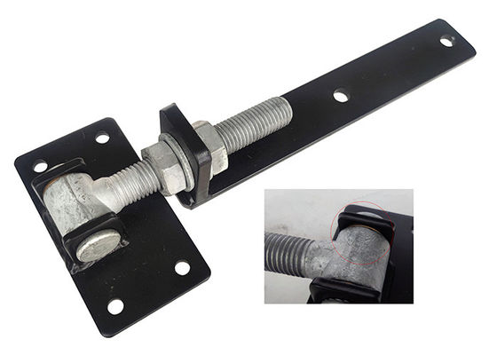 Grande cerca de madeira resistente Gate Hinge Hardware com a placa de fixação M20 M24 ajustável