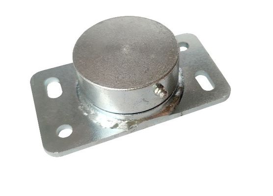 do hardware inferior da dobradiça da porta de balanço da exploração agrícola de 40mm aço resistente com gerencio da placa da barra redonda
