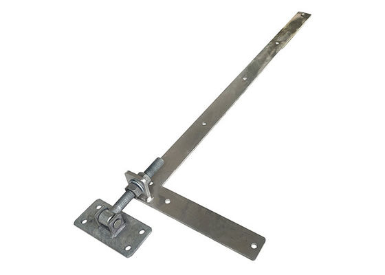 O hardware de madeira preto resistente da dobradiça da porta de M24 300mm para o hardware de madeira T dos encaixes das portas chapeou