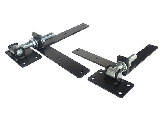 O hardware de madeira preto resistente da dobradiça da porta de M24 300mm para o hardware de madeira T dos encaixes das portas chapeou