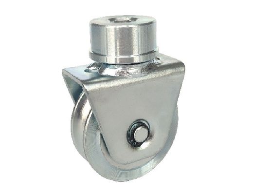 76.2mm 3&quot; a roda U da porta de corrediça sulcam o universal de gerencio de 360 graus com rolamentos