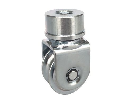 76.2mm 3&quot; a roda U da porta de corrediça sulcam o universal de gerencio de 360 graus com rolamentos