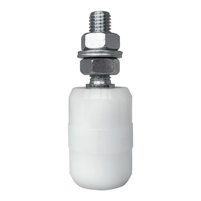 rodas do guia da porta de deslizamento de 75mm-300mm com protuberância no meio sem rolamento