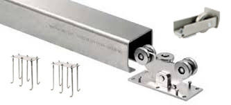 hardware manufaturado da porta do ferro da porta de deslizamento dos materiais do metal
