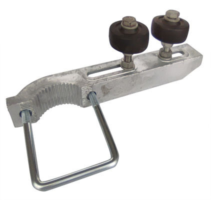 O elo de corrente 3&quot; porta do modilhão roda rolos do modilhão para a cerca quadrada Kit D158mm da tubulação