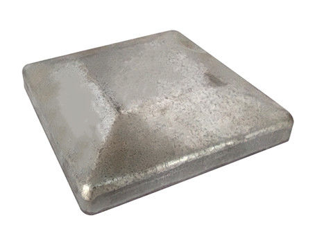 2&quot; 3&quot; tira de aço de Decoration Iron Metal da cerca do jardim do trapézio do tampão do cargo do quadrado