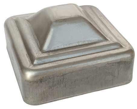 3 tampão quadrado galvanizado do cargo da polegada 100mm