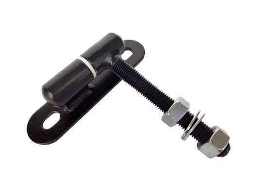 Parafuso M16 no hardware ajustável da dobradiça da porta do preto do jardim resistente para a porta de balanço de aço