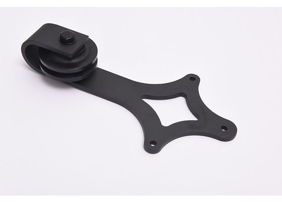 Madeira do celeiro do hardware que desliza únicas portas rústicas para a sala do divisor das portas interiores