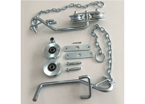 Rolo quente branco 1bearing do trole da banana GL10 ou 2 rolamentos