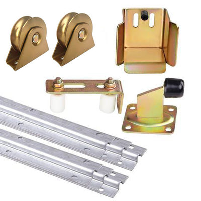 jogo do hardware da porta deslizante do abridor da porta da trilha da roda da porta de deslizamento de 100mm