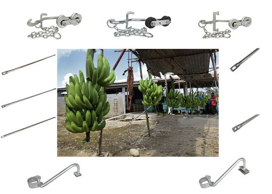 Rolo industrial do cabo aéreo da banana da exploração agrícola 250KG para o hardware fácil do transporte
