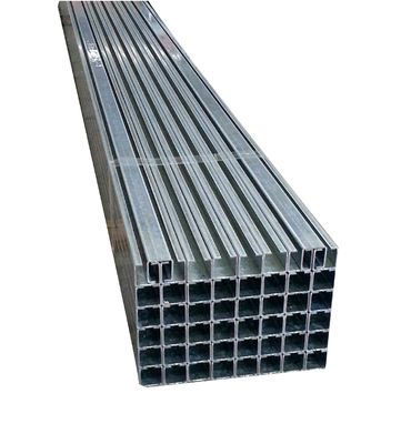5,8 do modilhão da porta medidores de trilho da trilha para o aço branco da superfície do zinco das rodas de 60mm