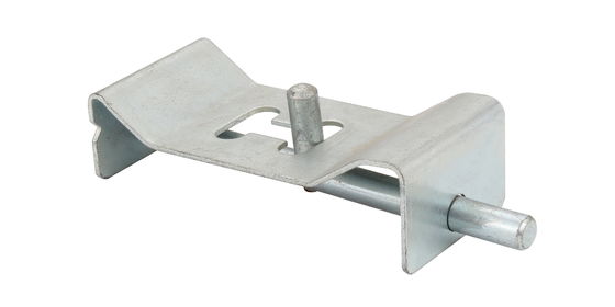 aço contínuo estranho Lockable do ferro do banheiro do hardware do fechamento da trava da corrediça da porta de balanço da garagem de 16mm