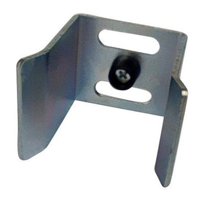 Aço chapeado de Kit Catchers 54mm do trilho da porta de deslizamento zinco 108mm branco
