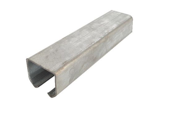 6 medidores de placa de aço de suspensão de Kit Rails Door Profile Galvanized da trilha de porta do armário da garagem