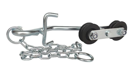 cultivo de nylon galvanizado 64mm das ferramentas dos rolos do cabo aéreo da banana