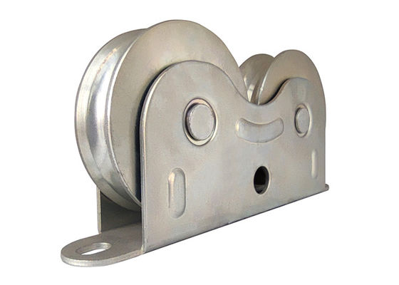 152.4mm roda da porta de deslizamento de 6 polegadas rolo dobro da porta da roda da grande