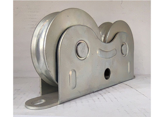 152.4mm roda da porta de deslizamento de 6 polegadas rolo dobro da porta da roda da grande