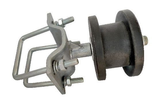 Sulco redondo de nylon 4&quot; do rolo do modilhão de Gate Steel Nylon da cerca
