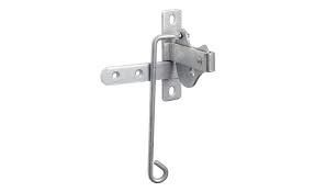 Auto de gerencio do hardware do fechamento da trava da corrediça da segurança da porta da garagem que ajusta o aço exterior de prata