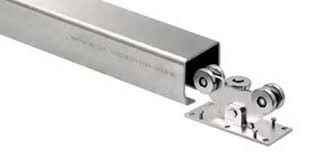O metal do aço do hardware da roda do rolo da porta de corrediça do modilhão passa 8 a roda das rodas 10