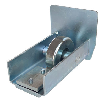 O autossuficiente branco da roda da porta do modilhão zinca o aço de superfície de 98mm