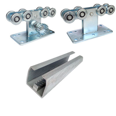 Perfil galvanizado de aço da trilha da porta do modilhão para a autossuficiente porta deslizante