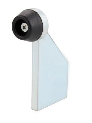 O zinco de prata a porta chapeada do metal tapa ajustável