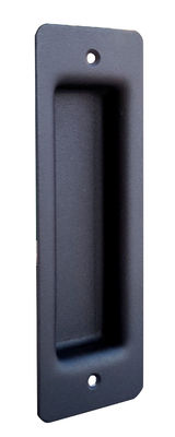 Matte Black Flush Pull Handle Recessed retangular