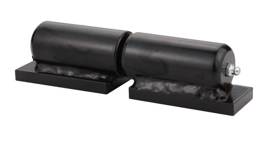 7&quot; TAMBOR RESISTENTE DA PORTA ARTICULAM O PÓ DE AÇO DA PORTA REVESTIRAM PRETO