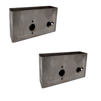 O hardware de aço do ferro Weldable entalha um encaixe na caixa do fechamento para portas de balanço entalha um encaixe no fechamento
