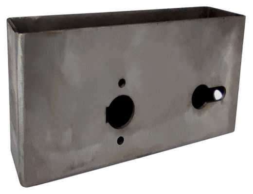 O hardware de aço do ferro Weldable entalha um encaixe na caixa do fechamento para portas de balanço entalha um encaixe no fechamento