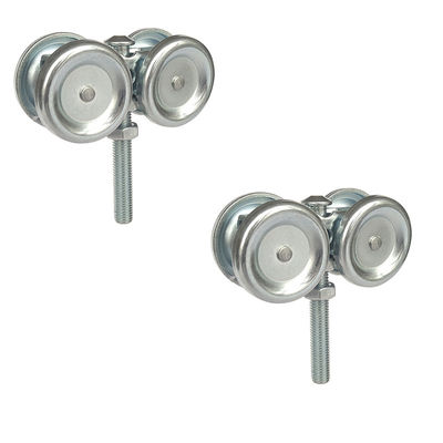A roda da porta de celeiro de Kit Sliding Door Box Rail do gancho galvanizou o aço