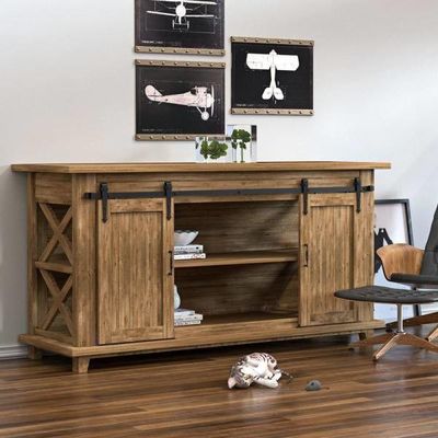 Pó de aço contínuo de Mini Barn Door Hardware Black revestido