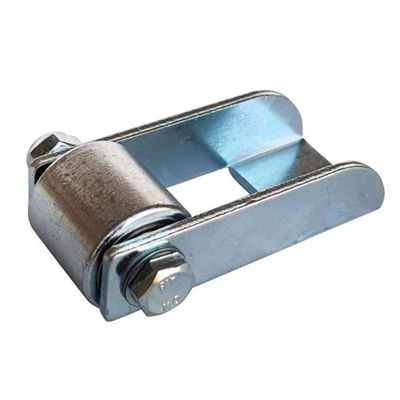 A cor branca galvanizou o material de aço de dobramento da dobradiça da porta