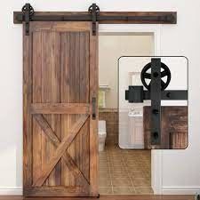 Inovativo pelo projeto - pacote deslizante do hardware da porta de celeiro de 8ft (roda de fala) - ultra quieta, opção do desenhista, todas as peças