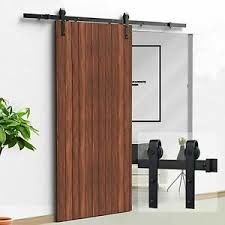 Hardware deslizante resistente resistente Kit Super Smoothly da porta de celeiro e quietamente simples e fácil instalar o ajuste 60&quot; porta larga
