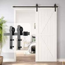 Hardware deslizante plástico de aço da porta da porta de celeiro fácil instalar