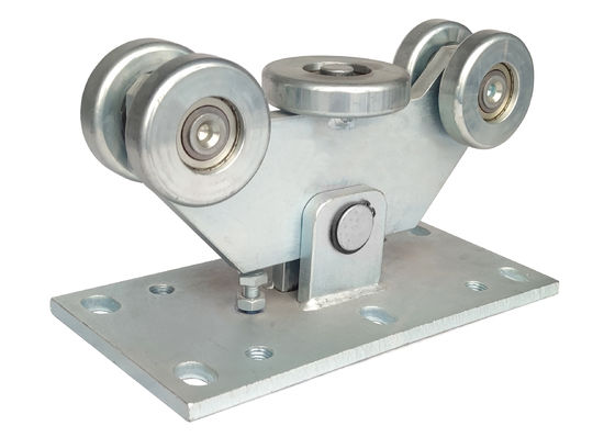 Roda Kit System Heavy Duty do transporte da porta do modilhão do ferro Q235