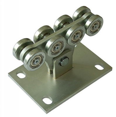 a porta de deslizamento do modilhão de 48mm roda 8 transportes resistentes