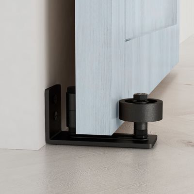 Guia ajustável da porta da montagem do assoalho para deslizar o hardware da porta de celeiro